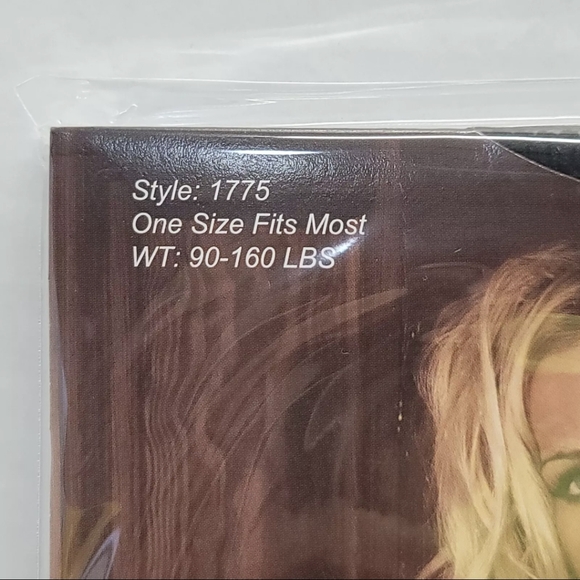 Elegant Moments Black Fishnet Thigh Hi Lace Top Style 1775 Multiple Available - Picture 3 of 5